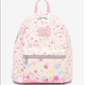 BNWT LOUNGEFLY SANRIO HELLO KITTY & FRIENDS SAKURA MINI BACKPACK! 🌸
